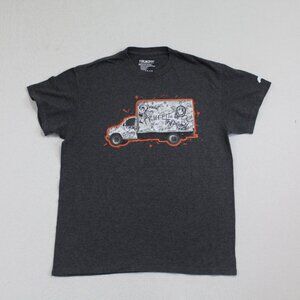 Trukfit Men Gray Tee Shirt Short Sleeve Size Meduim
